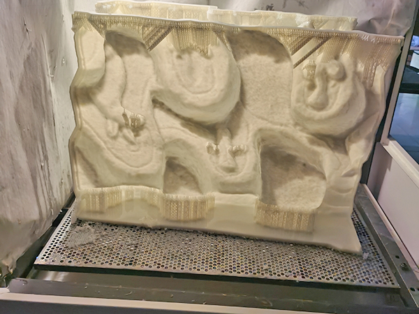 白色ABS打印工业品