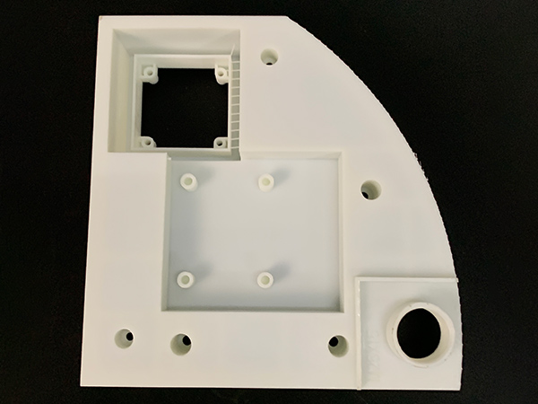 水箱盖白色ABS打印