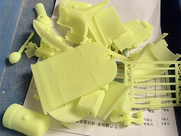 黄色树脂打印工艺品