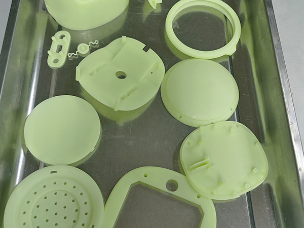 绿色树脂打印零件