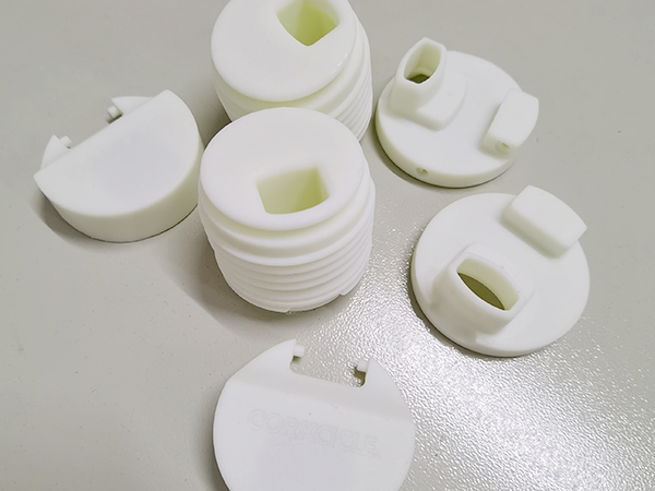 白色树脂打印配件