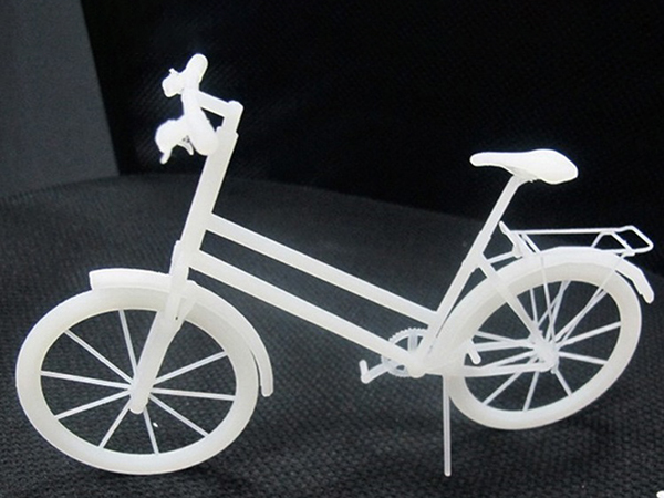 3D打印手板自行车模...