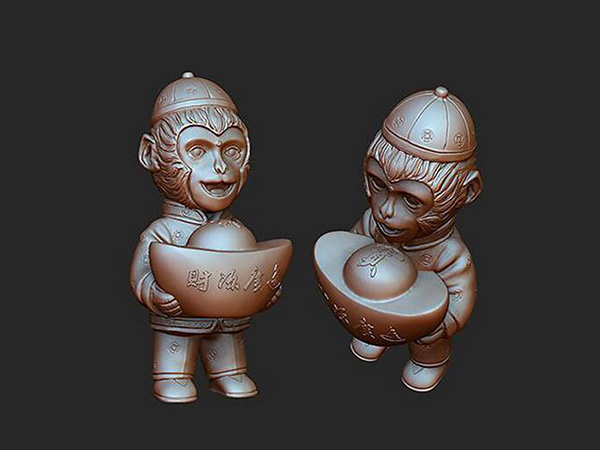 摆件3D打印上色