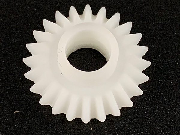 齿轮白色ABS打印