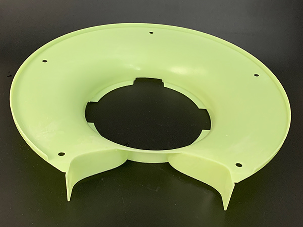 顶风盖黄色ABS打印