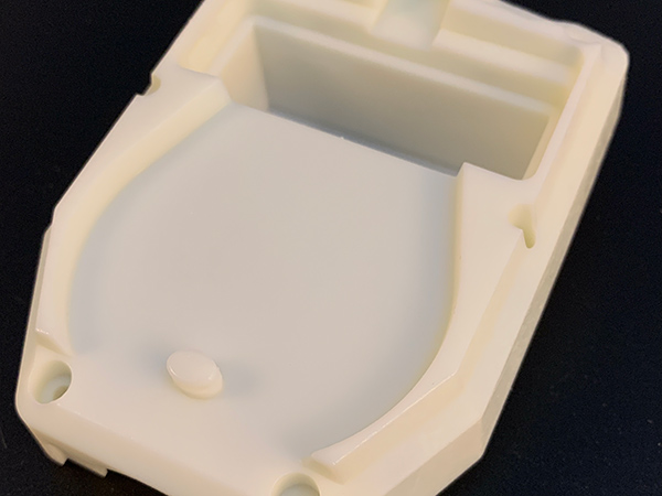后壳零件白色ABS打...