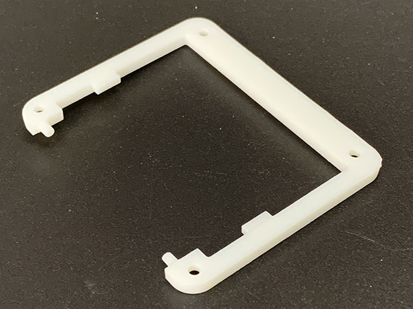 自动门固定壳白色树脂...