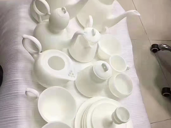 7848茶具白色树脂...