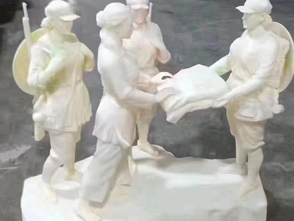 9160雕塑白色树脂...