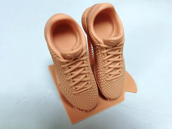 3644鞋模红蜡打印