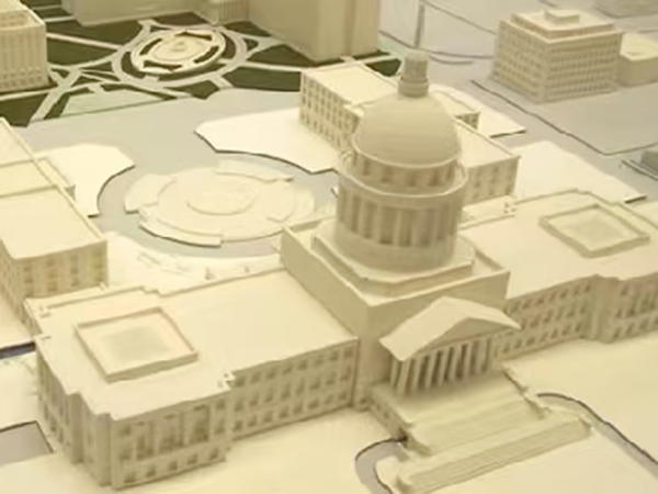 9762#建筑模型白...