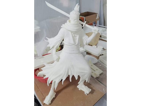 6524#雕像白色树...