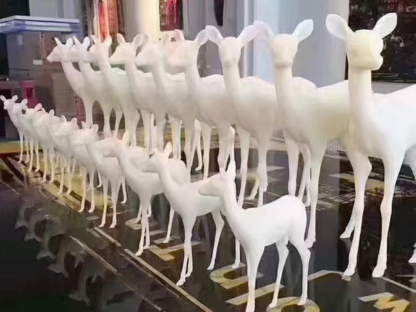 554#大摆件白色树...