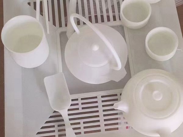 4314#茶具白色树...