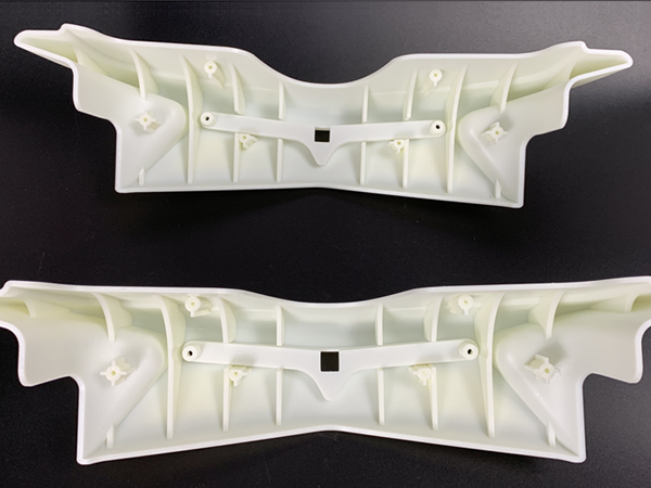 车灯外罩白色树脂打印