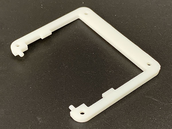 自动门固定壳白色树脂...